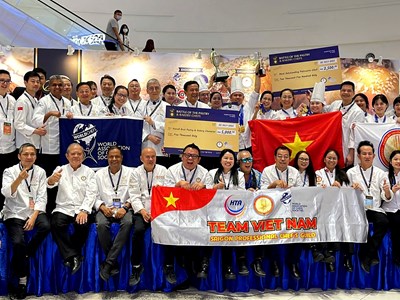 Việt Nam vô địch Cuộc thi bánh ngọt và bánh mì quốc tế 2025