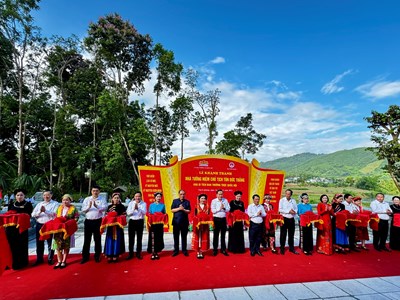 Khánh thành Nhà tưởng niệm Chủ tịch Tôn Đức Thắng tại Tuyên Quang