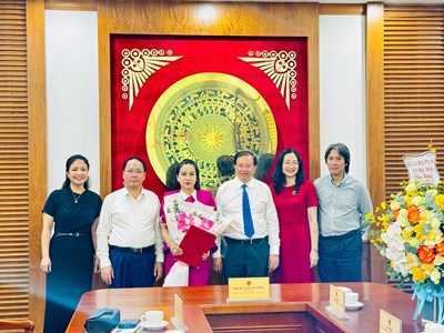 Cục Mỹ thuật, Nhiếp ảnh và Triển lãm có Phó Cục trưởng mới