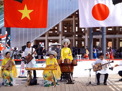 Giao lưu văn hoá Việt Nam - Nhật Bản tại EXPO 2025