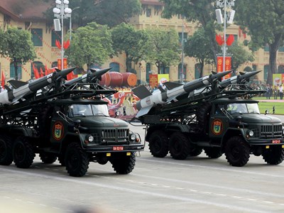 Khí tài công nghệ cao Viettel lần đầu xuất hiện trên Quảng trường Ba Đình