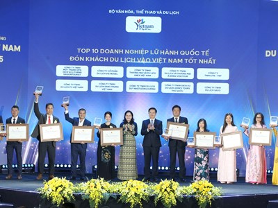 Lễ trao Giải thưởng Du lịch Việt Nam 2025