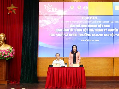 Sẽ công bố Bộ Giá trị Văn hoá kinh doanh Việt Nam