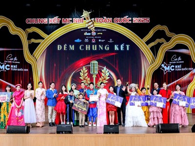 Hào khí dân tộc bừng sáng trong đêm chung kết MC Nhí toàn quốc 2025