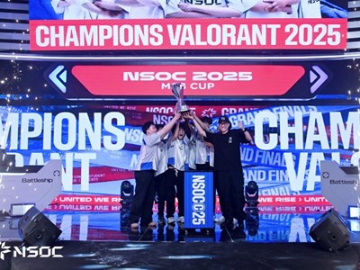 Ngôi vương Valorant NSOC 2025 và dấu ấn sáng tạo của thế hệ trẻ