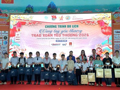 Đem mùa xuân ấm áp tới hàng ngàn trẻ em nghèo tại TP.HCM