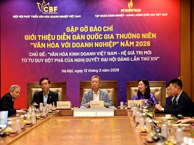 Sắp diễn ra Diễn đàn Quốc gia thường niên “Văn hóa với Doanh nghiệp” năm 2026