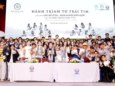 Hành trình từ những cuốn sách đến khát vọng kiến tạo tương lai