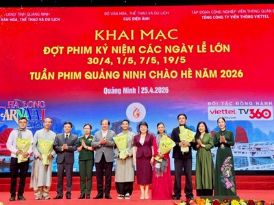 Quảng Ninh: Khai mạc Tuần phim chào hè 2026