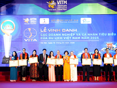 VITA Awards 2026: Tôn vinh những giá trị làm nên thương hiệu du lịch Việt