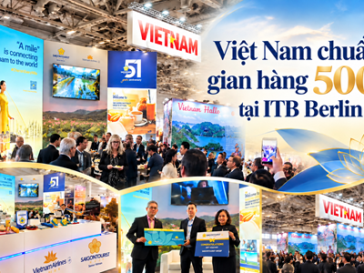 Việt Nam chuẩn bị gian hàng 500m² tại ITB Berlin 2027