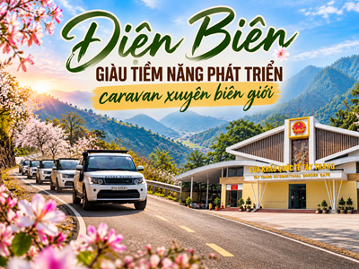 Điện Biên giàu tiềm năng phát triển caravan xuyên biên giới