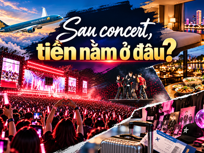 Sau concert, tiền nằm ở đâu?