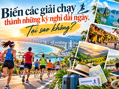 Biến các giải chạy thành các kỳ nghỉ dài ngày. Tại sao không?