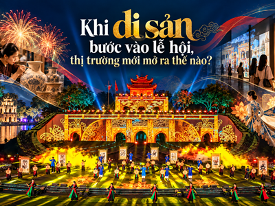 Khi di sản bước vào lễ hội, thị trường mới mở ra thế nào?