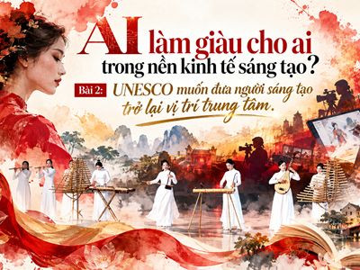 Bài 2: UNESCO muốn đưa người sáng tạo trở lại vị trí trung tâm