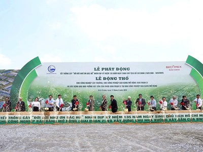 Bình Dương khởi công các dự án chiến lược
