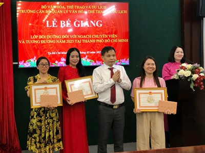 Chuẩn hóa ngạch, bậc cho cán bộ công chức, viên chức ngành VHTTDL