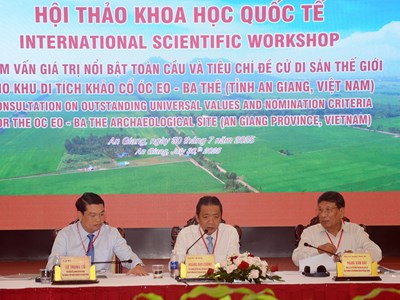 Nhận diện rõ giá trị nổi bật toàn cầu của Khu di tích khảo cổ Óc Eo – Ba Thê 