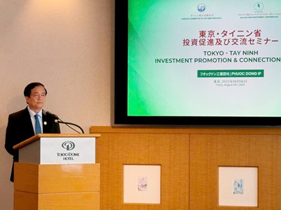 Tây Ninh tổ chức xúc tiến đầu tư tại Nhật Bản