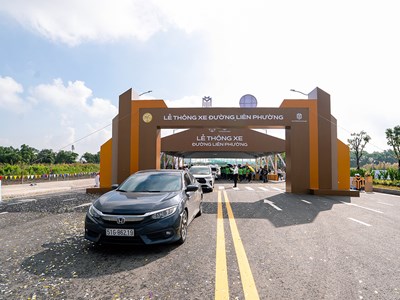 Thông xe đường Liên Phường, tái định hình giao thông khu Đông