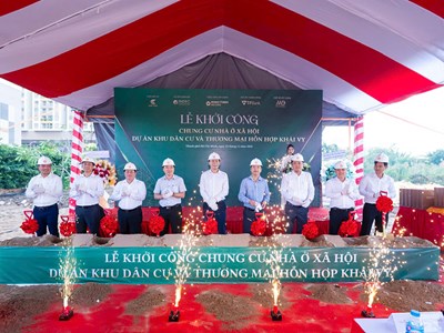 TP HCM khởi công dự án nhà ở xã hội tại phường Phú Thuận 