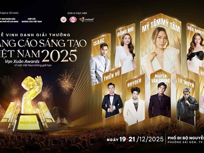 Mỹ Tâm cùng loạt sao Việt khuấy động concert Giải thưởng Quảng cáo sáng tạo Việt Nam 