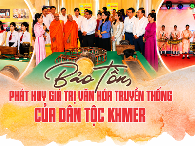 (Emagazine) Bảo tồn, phát huy giá trị văn hóa truyền thống của dân tộc Khmer 