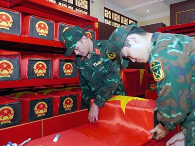 TP.HCM quy tập thêm 24 bộ hài cốt liệt sĩ tại Công viên Lê Thị Riêng