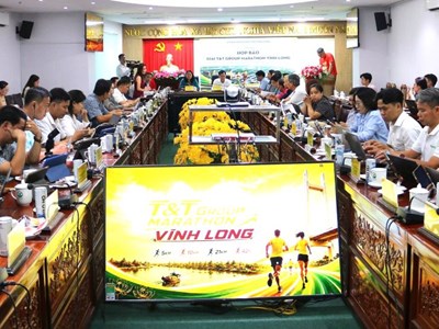 Khoảng 5.000 vận động viên tham gia giải Marathon ở Vĩnh Long