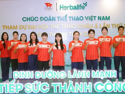Herbalife Việt Nam đồng hành cùng Ủy ban Olympic Việt Nam