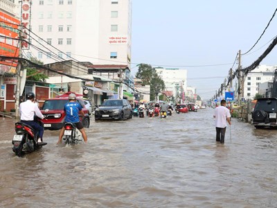 Cần Thơ tăng cường ứng phó mưa, bão và triều cường 