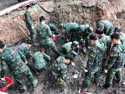 TP.HCM phát hiện thêm 6 bộ hài cốt liệt sĩ 
