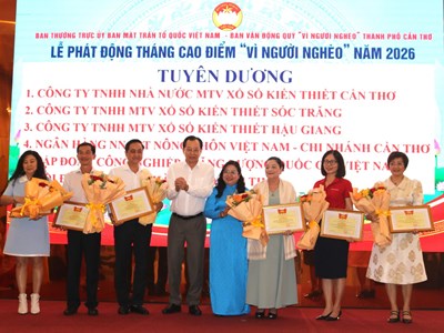 Hơn 112 tỉ đồng chăm lo cho người nghèo ở Cần Thơ