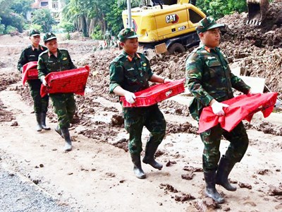 Đã quy tập được 810 bộ hài cốt liệt sĩ tại Công viên Lê Thị Riêng