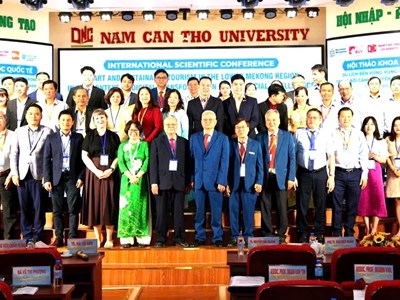 Hơn 200 đại biểu dự Hội thảo quốc tế về du lịch bền vững vùng hạ lưu sông Mê Kông