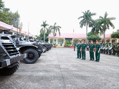 Bộ CHQS tỉnh Tây Ninh duy trì nghiêm chế độ trực sẵn sàng chiến đấu
