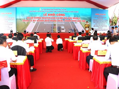 Gần 1.600 tỉ đồng xây tuyến đường Mỹ Khánh đến Phong Điền, góp phần phát triển du lịch