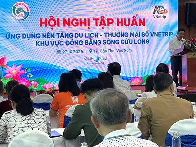 Ứng dụng nền tảng du lịch số thông minh VNetrip ở khu vực ĐBSCL