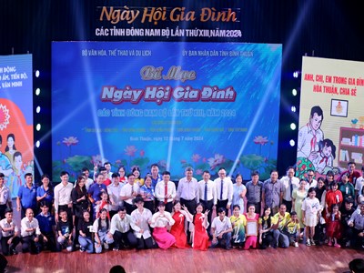 Bế mạc và trao giải Ngày hội Gia đình các tỉnh Đông Nam Bộ