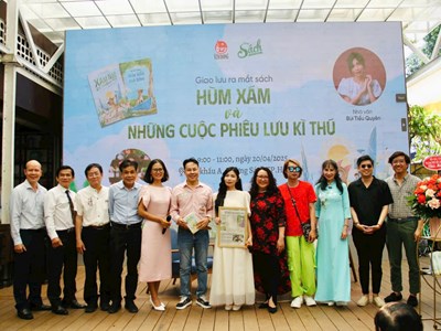 Ra mắt sách thiếu nhi “Xám Ngố đi thành phố”