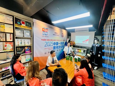 Tuần văn hóa sách Trung Quốc - ASEAN sẽ diễn ra từ ngày 1.7