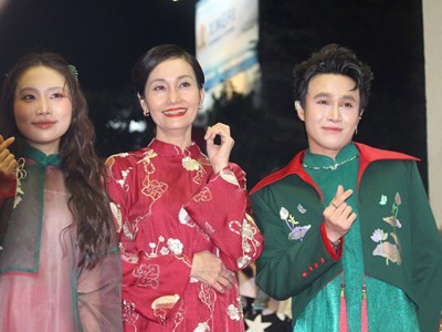 Dàn sao trên thảm đỏ bế mạc Liên hoan Phim Việt Nam lần thứ XXIV