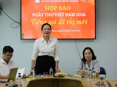 Sắp diễn ra Ngày thơ Việt Nam 2026 tại TP.HCM