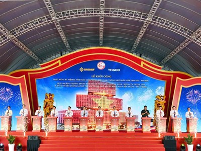 TP.HCM khởi công loạt dự án trọng điểm chào mừng Ngày thống nhất đất nước