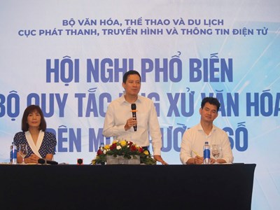 Đưa Bộ Quy tắc ứng xử văn hóa trên môi trường số vào thực tiễn