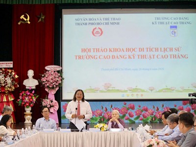 Đề nghị xếp hạng Di tích lịch sử Trường Cao đẳng Kỹ thuật Cao Thắng