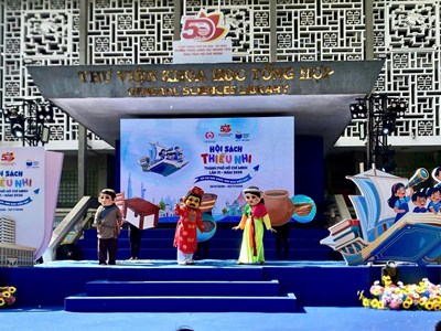 Sân khấu hóa khơi nguồn tình yêu đọc sách cho thiếu nhi