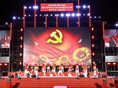 Đồng Nai tổ chức chương trình nghệ thuật, bắn pháo hoa mừng Quốc khánh