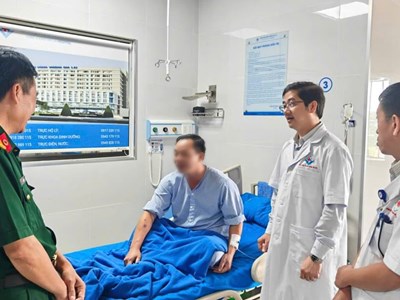 Cấp cứu thành công một bệnh nhân bị ong vò vẽ đốt